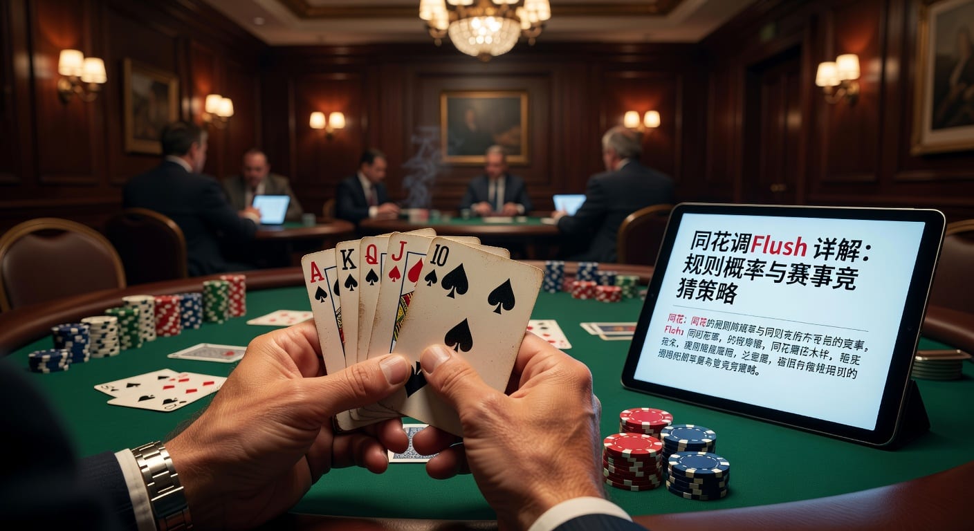 同花顺 straight flush 实战识别与判断要点