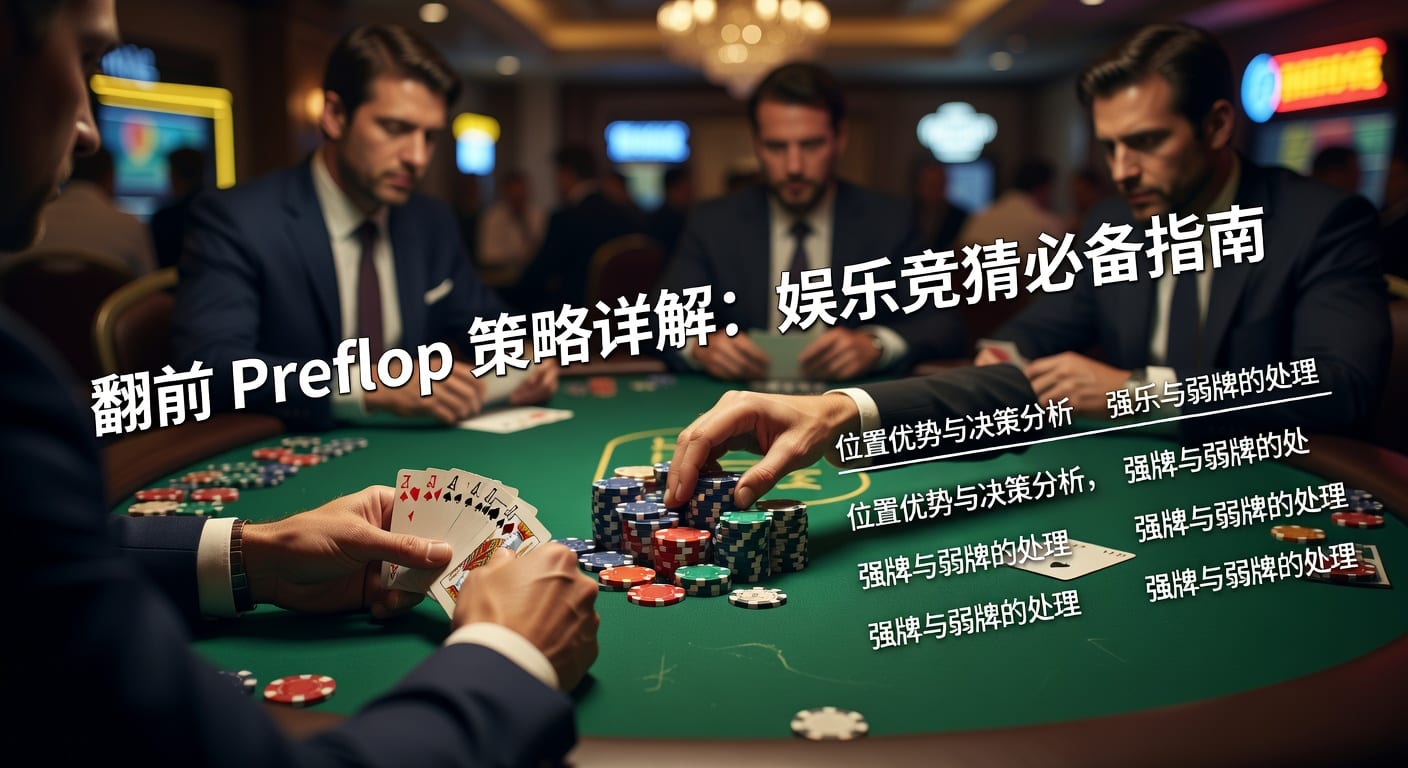 翻前 preflop：2026年赛前判断与站点策略