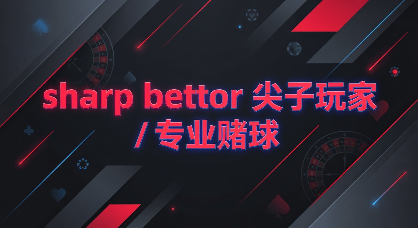 sharp bettor 尖子玩家 / 专业赌球：2026年体育判断框架